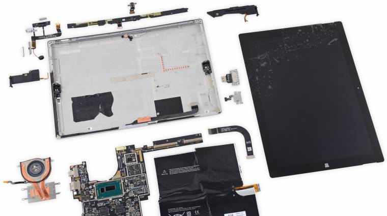 A Surface Pro 3-at is lehetetlen javítani kép