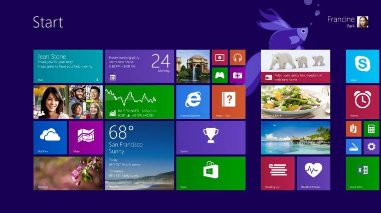 A Windows 8.1 lett az úr kép
