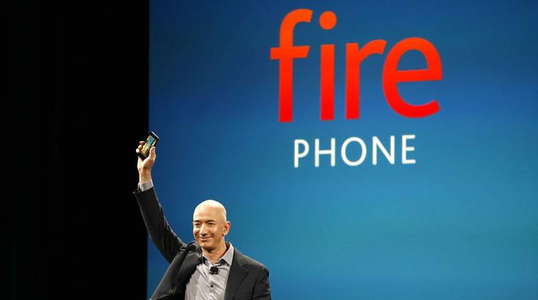 Itt az Amazon Fire Phone! kép