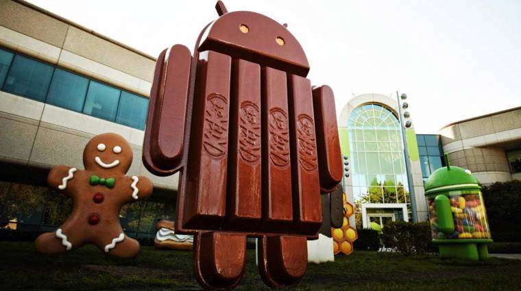 Egyre elterjedtebb az Android 4.4 KitKat kép