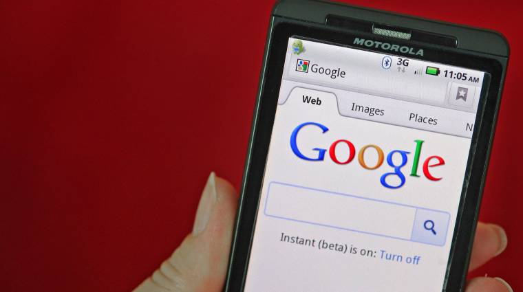 Kiküszöbölte a mobilok keresőjének hibáját a Google kép
