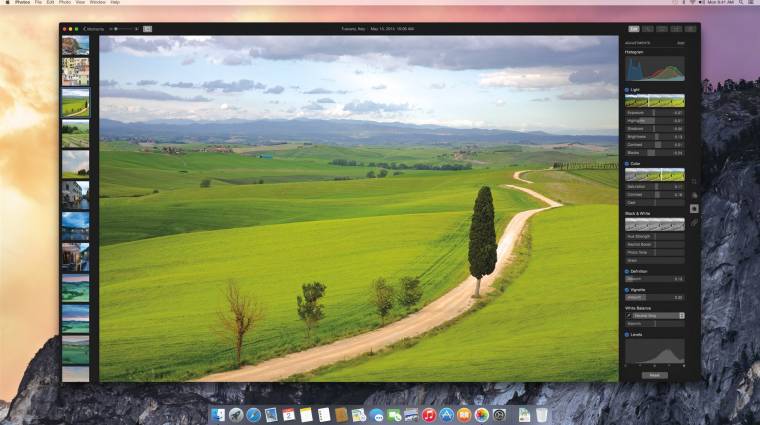 Profi lesz az OS X Yosemite Photos alkalmazása kép