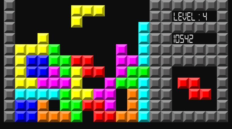 Tee-tris: pólón játszható Tetris kép