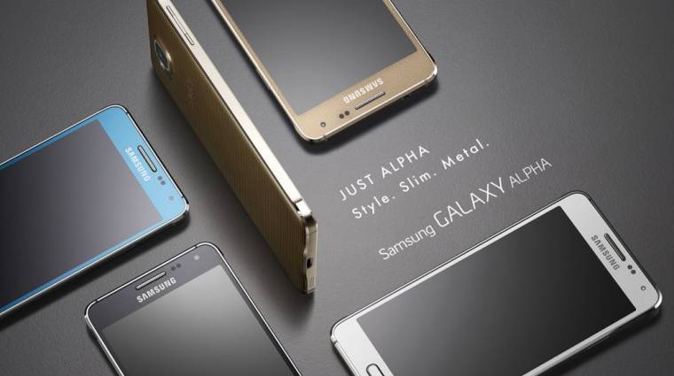 Tényleg fémből van a Samsung Galaxy Alpha kép
