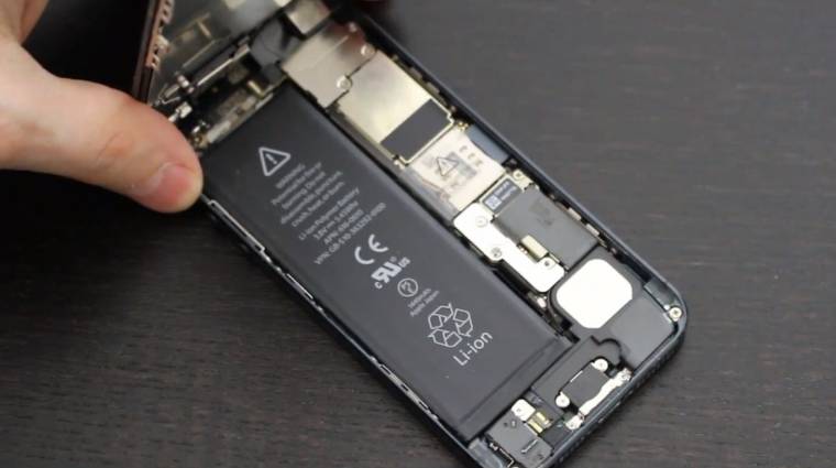 Visszahívja az iPhone 5 gyenge akkuit az Apple kép