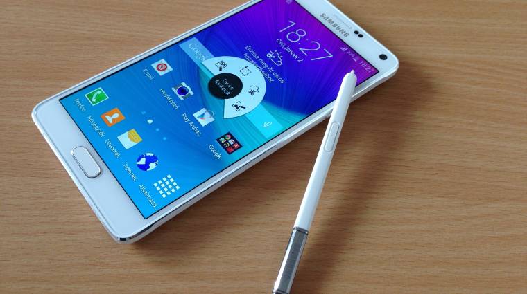 Samsung Galaxy Note 4 teszt - Tollas fém kép