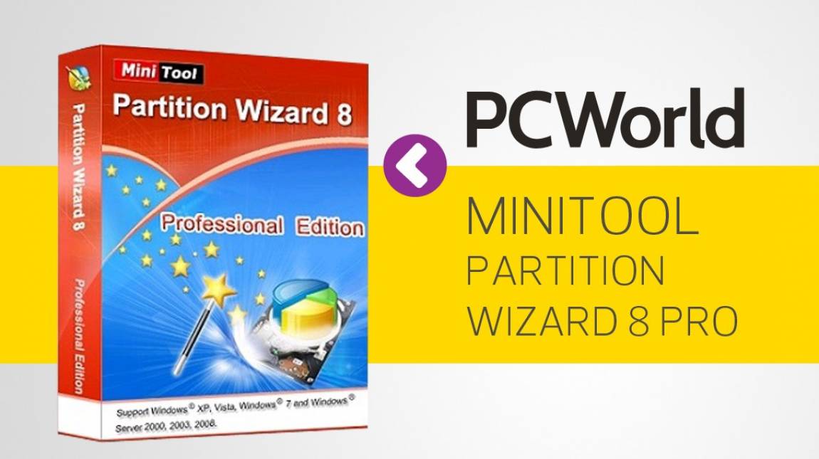MiniTool Partition Wizard Pro 8 - lemezkezelő mindenes kép