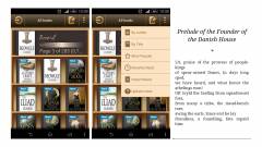 Androidos e-book olvasó saját áruházzal kép