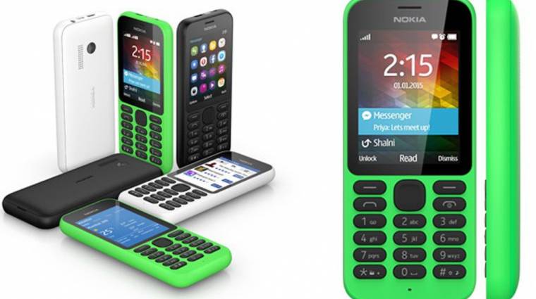 Nokia 215 - a világ legolcsóbb 