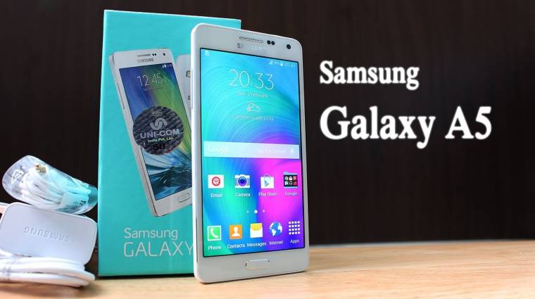 Videón piszkáljuk az új Samsung Galaxy A5-öt kép