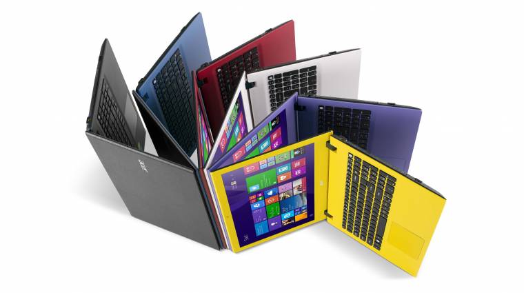 Vadiúj laptopokkal és táblagépekkel villantott az Acer kép