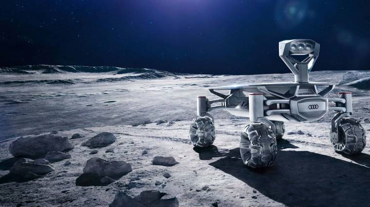 Az Audi is beszáll a Google holdjáró versenyébe kép