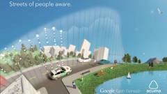Már légszennyezettséget is mérnek a Google autói kép