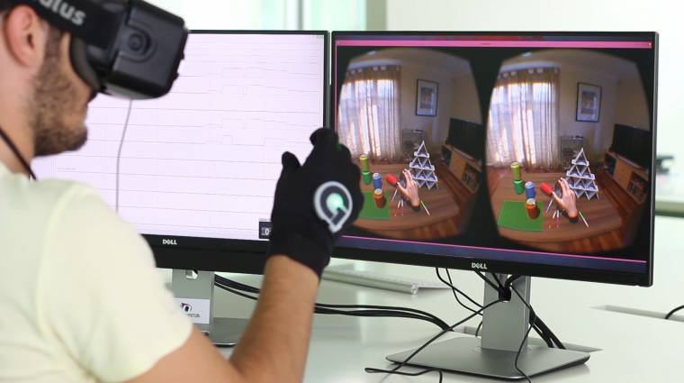 A VR-headset után itt a VR-kesztyű kép