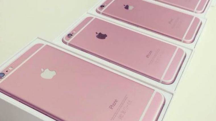 Te vennél rózsaszín iPhone 6S-t? kép