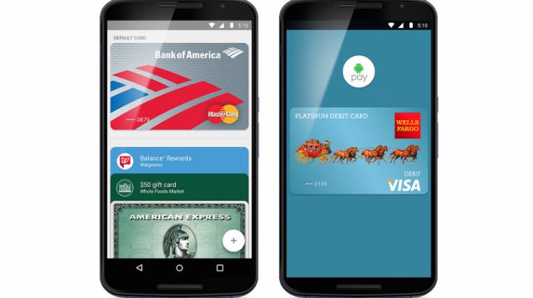 Ma indul hódító útjára az Android Pay kép
