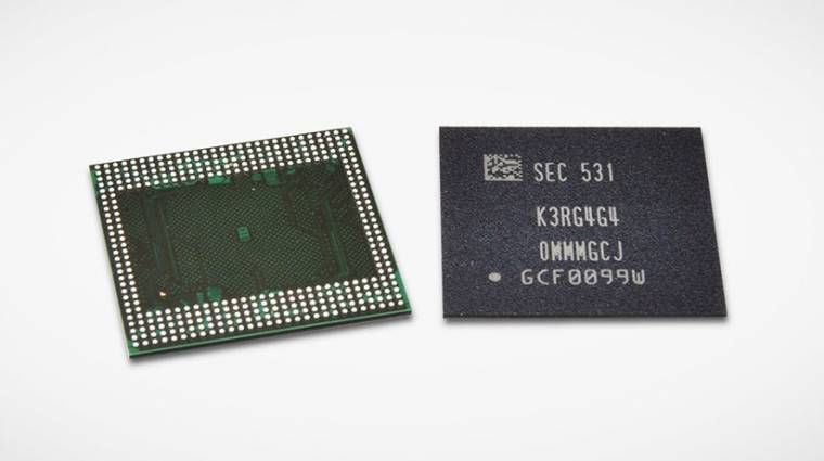 Villámgyors a Samsung új LPDDR4 memóriája kép