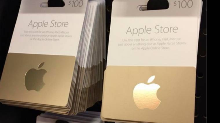 1 millió dollárnyi Apple ajándékkártyát lopott kép