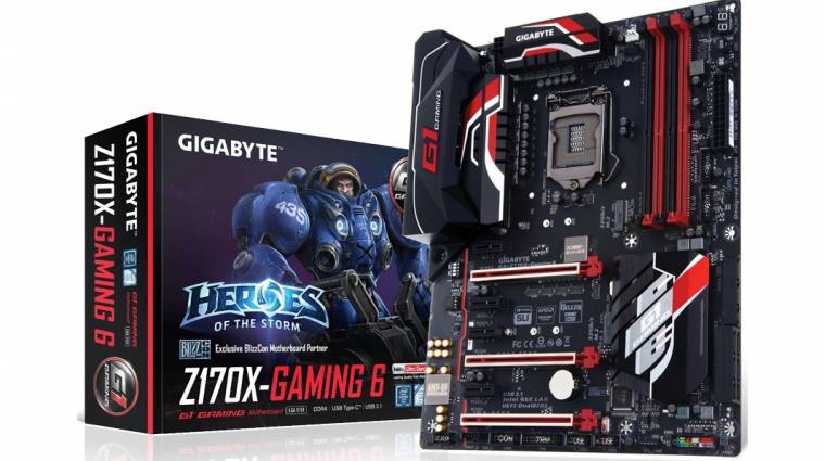 Játékosoknak szól a Gigabyte Z170X-Gaming 6 kép