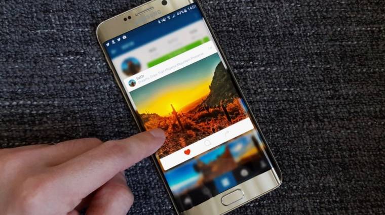 3D Touch-szerű funkciót kap az androidos Instagram kép