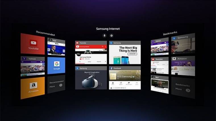 A Samsungnak hála már a virtuális valóságban is böngészhetsz kép