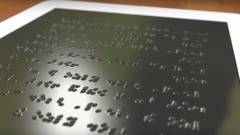 Már működik az első Braille-írásos tablet kép