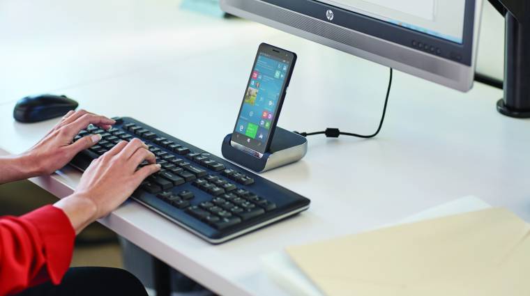 Üzleti laptopnak is jó a HP Elite x3 csúcstelefon kép