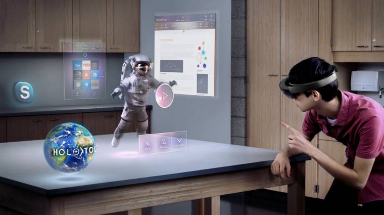 3000 dollárba kerül a Microsoft HoloLens fejlesztői készlete kép