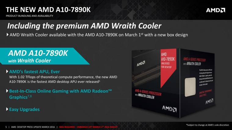 Hivatalos az AMD A10-7890K és Athlon X4 880K kép