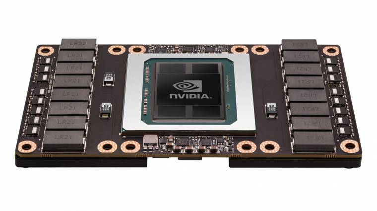 Pascal GPU dolgozik az NVIDIA Tesla P100 gyorsítóban kép