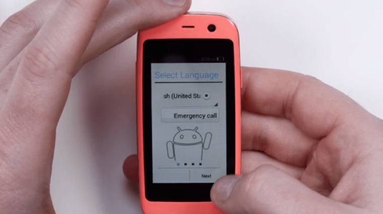 Itt a legkisebb androidos okostelefon kép