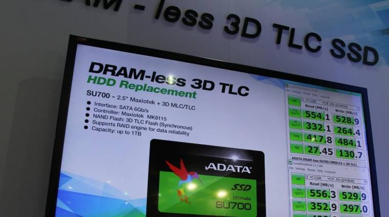 Olcsó lesz az ADATA új SSD-je kép
