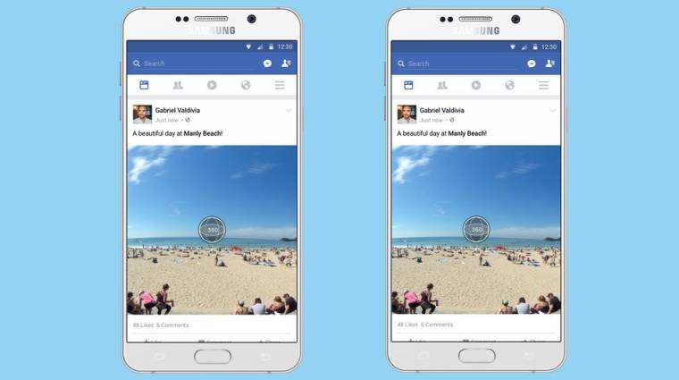 360 fokos képekkel újít a Facebook kép