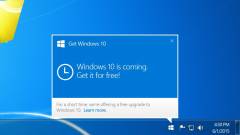 Eltűnik a Get Windows 10 alkalmazás kép