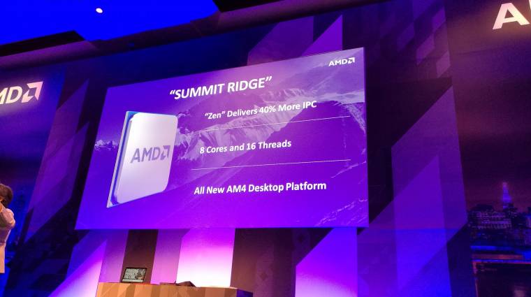 Már az év végén befuthat az AMD Zen csúcsprocesszora kép