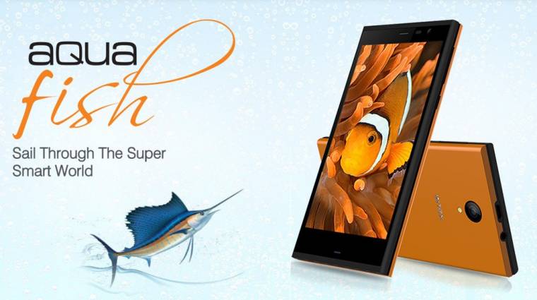 Sailfish OS fut az Intex Aqua Fish mobilon kép