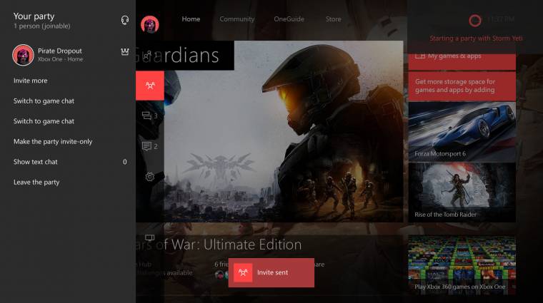 Xbox One-ra is megérkezett Cortana kép