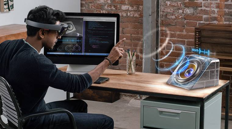 Ilyen HPU dolgozik a HoloLensben kép