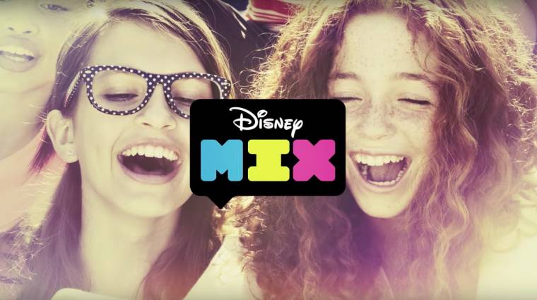 Gyerekeknek szól a Disney Mix üzenetküldő kép