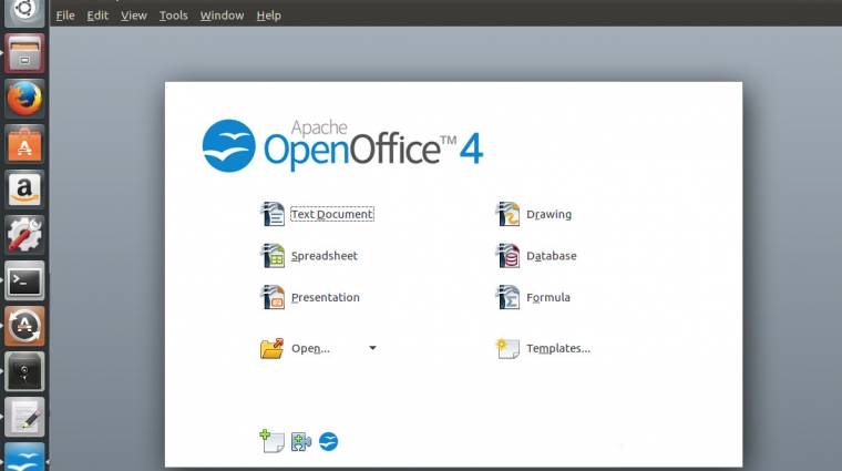Lehúzhatja a rolót az Apache OpenOffice kép