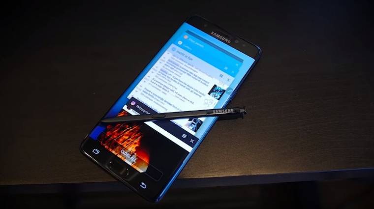 Szoftveresen akadályoznák meg a Galaxy Note 7-es tűzeseteket kép