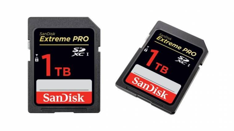 1 TB adatot képes tárolni a Sandisk SDXC kártyája kép