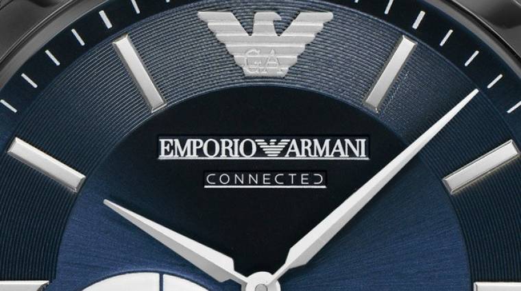 Az Armani is kínál már hibrid órát kép