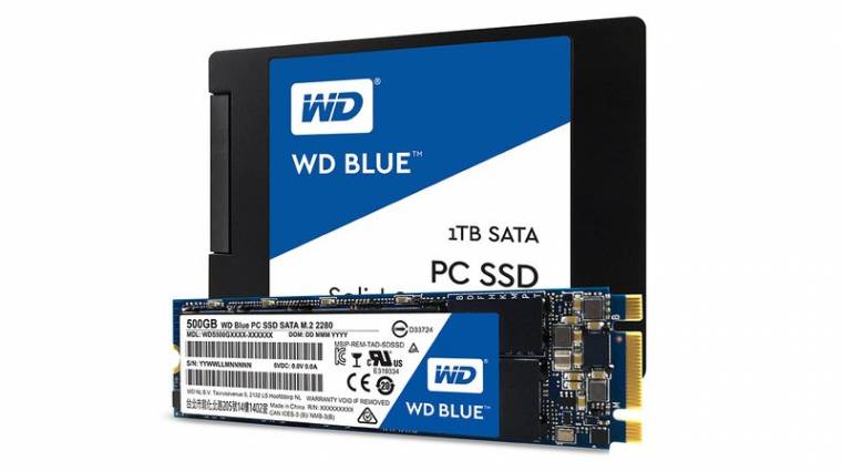 Hivatalosak az első fogyasztói Western Digital SSD-k kép