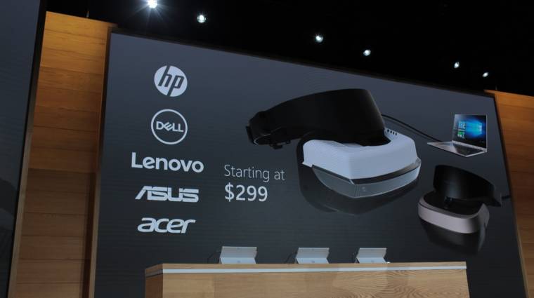 Decemberben többet is megtudunk a windowsos VR-headsetekről kép