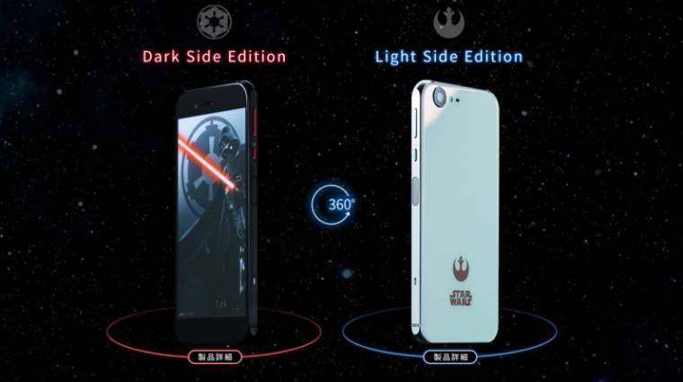 Az Erő a Sharp Star Wars okostelefonjaival van kép