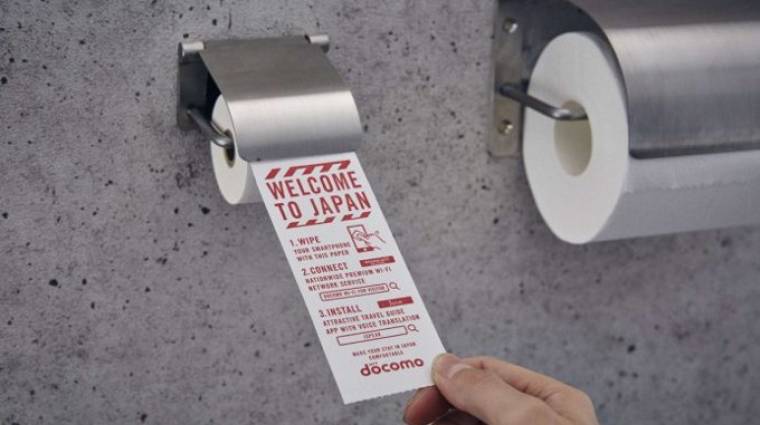 Telefonos WC-papírral újítottak a japánok kép