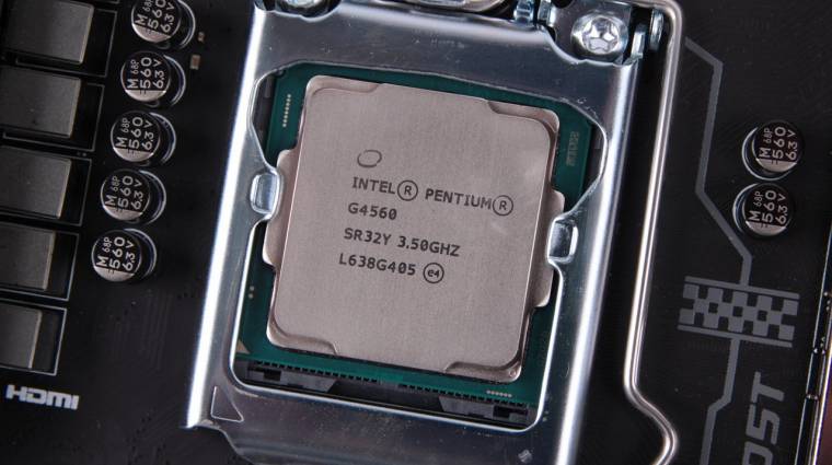 Kegyetlen budget processzor a Pentium G4560 kép