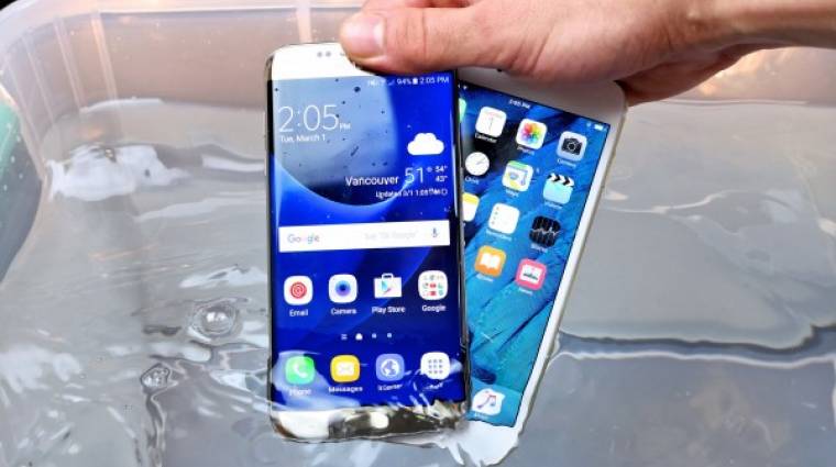 Nagyon vízálló lesz a Galaxy S8 és az iPhone 8 kép