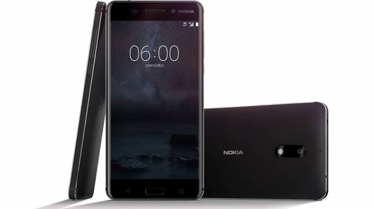 Hivatalos a Nokia 6 okostelefon kép